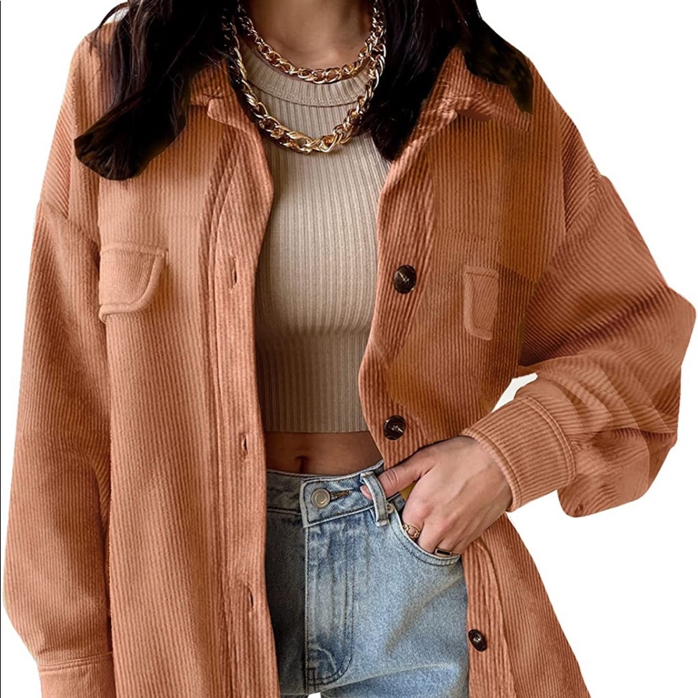 Corduroy Shacket (BRAND NEW WITHOUT TAG)